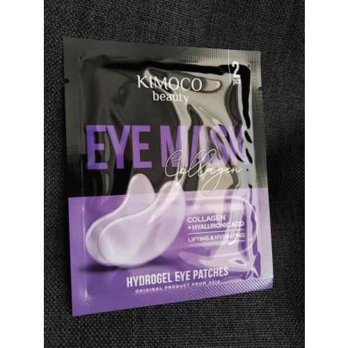 Kimoco Beauty Hydrogel Eye Patch Collagen & Hialuronic Acid (Hydrożelowe płatki pod oczy liftingująco-nawilżające) - opinie | zdjęcie do recenzji od Avesammael - 2