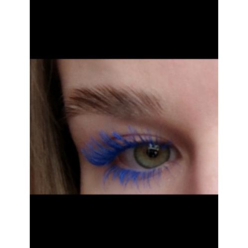 Eveline Cosmetics Variete, Lashes Show Ultra Length & Volume Blue Mascara (Wydłużająco-pogrubiający niebieski tusz do rzęs) - opinie | zdjęcie do recenzji od nicole_070
