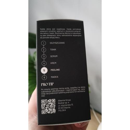 Routines by Alkmie Peeling kwasowy - opinie | zdjęcie do recenzji od zcosmetica_me - 2