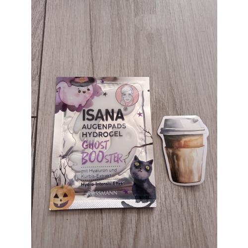 Isana Ghost BOOster, Hydrogel  Eye Pads (Hydrożelowe płatki pod oczy) - opinie | zdjęcie do recenzji od LandOfBliss