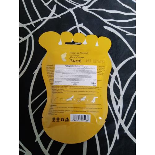 Mond'Sub Honey & Almond, Deep Nourishing Foot Cream Mask (Miód i Migdały,Odżywcza  maska do stóp) - opinie | zdjęcie do recenzji od Owocowysad - 3