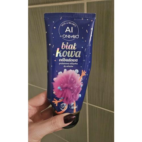 OnlyBio Hair in Balance AI, Białkowa odbudowa, Proteinowa odżywka do włosów - opinie | zdjęcie do recenzji od Atejka