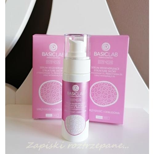 BasicLab Dermocosmetics Esteticus, Serum regenerujące strukturę skóry z ceramidami 1% `Sprężystość i odbudowa` - opinie | zdjęcie do recenzji od Momo - 1