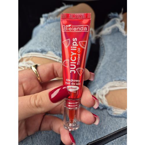 Bielenda Juicy Lips, Watermelon Tinted Oil (Arbuz, Olejkowy tint do ust) - opinie | zdjęcie do recenzji od Kar_sz - 1