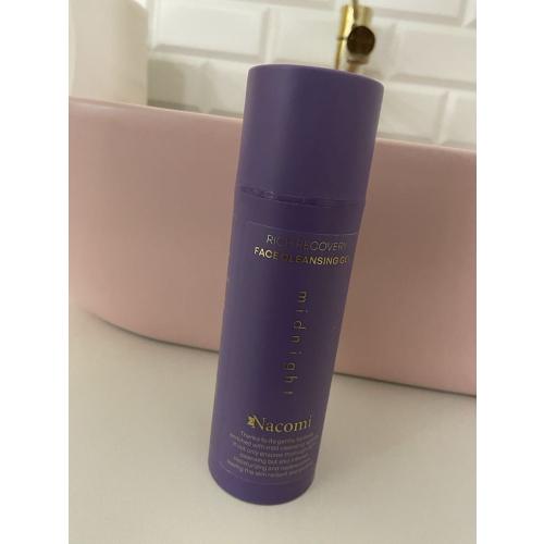 Nacomi Rich Recovery, Midnight Face Cleansing Gel (Żel do mycia twarzy) - opinie | zdjęcie do recenzji od Alinatestuje
