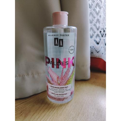 AA Pink Aloes, Płyn micelarny 3w1 - opinie | zdjęcie do recenzji od shewild