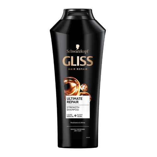 Schwarzkopf Gliss Ultimate Repair Strength Shampoo (Szampon z płynną keratyną i ekstraktem z czarnej perły do włosów mocno zniszczonych i suchych (nowa wersja)) - opinie | zdjęcie do recenzji od _inga