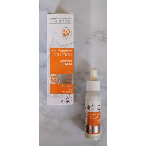 Bielenda Skin Academy Solution, Serum ochronne SPF 30 - opinie | zdjęcie do recenzji od SandriQ