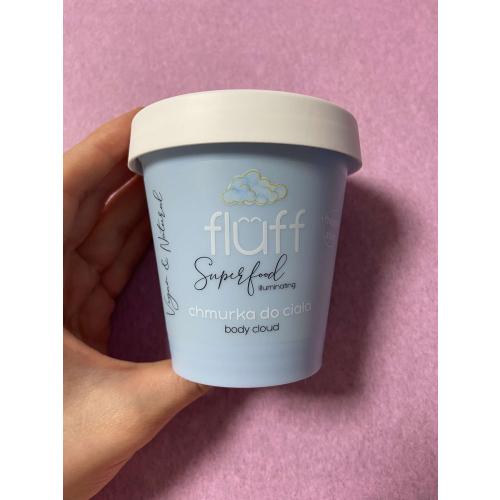 Fluff Superfood, Happy Body Cloud Illuminating (Rozświetlająca chmurka do ciała) - opinie | zdjęcie do recenzji od Beauty_pasja