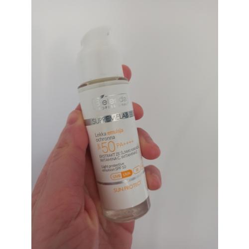 Bielenda Professional SUPREMELAB Sun Protect, Lekka emulsja ochronna SPF 50 PA ++++ - opinie | zdjęcie do recenzji od Martab10 - 2