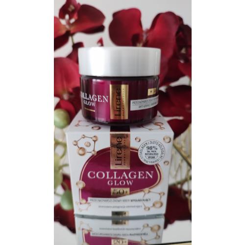 Lirene Dermoprogram Collagen Glow, Przeciwzmarszczkowy krem wygładzający 50+ - opinie | zdjęcie do recenzji od Goya5 - 2