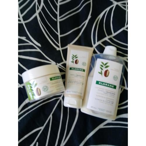 Klorane Nutrition & Reparation Masque 3 in 1 (Odżywcza i regenerująca maska do włosów  z organicznym masłem Cupuacu do włosów bardzo suchych i zniszczonych) - opinie | zdjęcie do recenzji od Owocowysad - 1