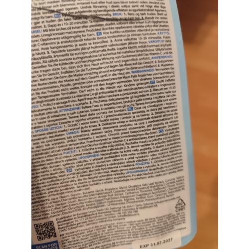 Stay Well Hydrating, Cucumber Face Sheet Mask (Kojąca maska do twarzy w płachcie z ekstraktem z ogórka) - opinie | zdjęcie do recenzji od clareblondi - 4