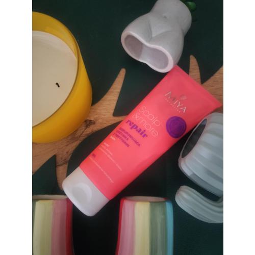 Miya Cosmetics Scalp & more, Repair Odbudowująca odżywka z peptydami - opinie | zdjęcie do recenzji od blondeinbeauty