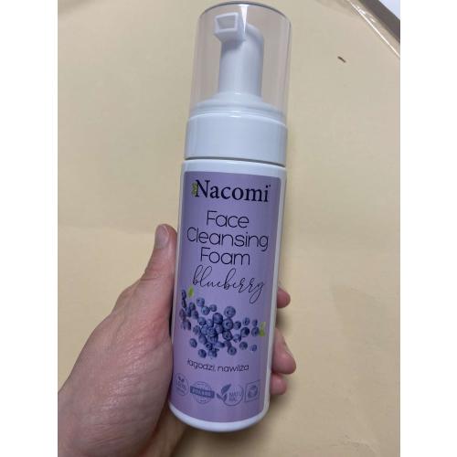 Nacomi Face Cleansing Foam Blueberry (Pianka do twarzy `Borówka`) - opinie | zdjęcie do recenzji od Alinatestuje