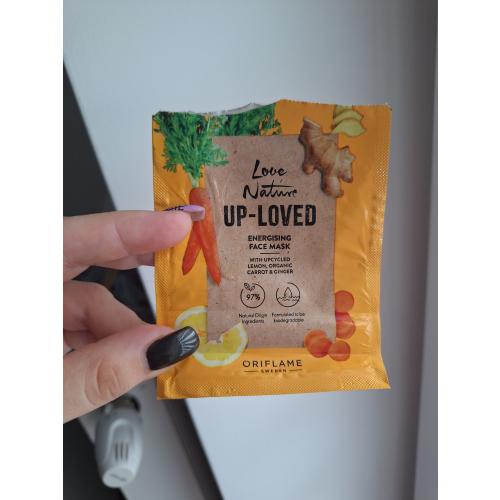 Oriflame Love Nature, Up-Loved Energising Face Mask (Energetyzująca maseczka do twarzy) - opinie | zdjęcie do recenzji od Chylunia