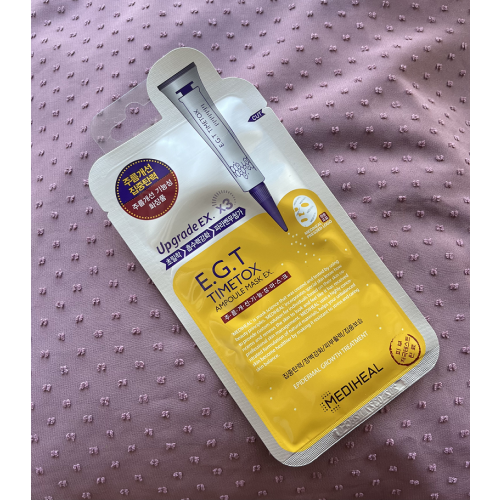 Mediheal E.G.T, Timetox  Ampoule Mask Ex Firming (Maska - ampułka odmładzająco-przeciwzmarszczkowa) - opinie | zdjęcie do recenzji od 811c1fc67e00b08de56e7b853e9e68453af7a19f_67660501aeea2
