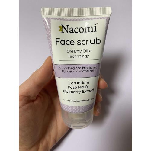 Nacomi Naturalny wygładzający peeling do twarzy - opinie | zdjęcie do recenzji od krolowazywiecka