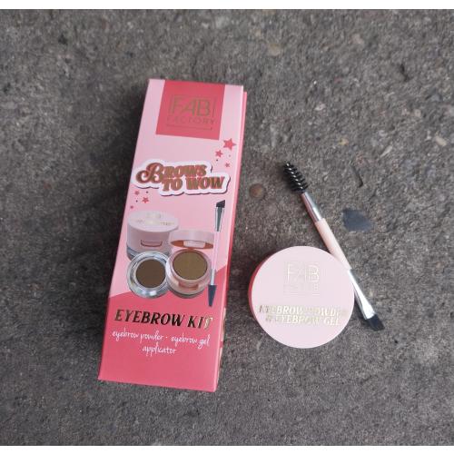 Fab Factory Brows To Wow, Eyebrow Kit (Zestaw do makijażu  brwi) - opinie | zdjęcie do recenzji od Smerfeta83 - 5