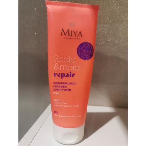 Miya Cosmetics Scalp & more, Repair Odbudowująca odżywka z peptydami - opinie | zdjęcie do recenzji od Belladonnae