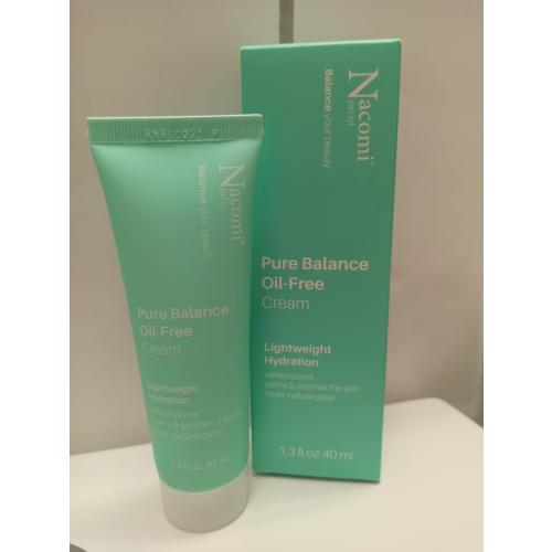 Nacomi Next Lvl, Balance Your Beauty, Lightweight Hydration, Pure Balance Oil-Free Cream (Lekki krem nawilżający do twarzy) - opinie | zdjęcie do recenzji od Dominika_123xd