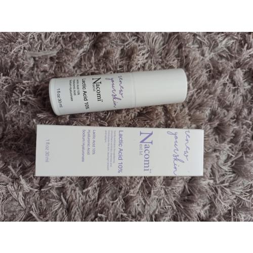 Nacomi Next Lvl, Renew Your Skin, Lactic Acid 10% (Serum do twarzy z 10% kwasem mlekowym) - opinie | zdjęcie do recenzji od Dominika_123xd