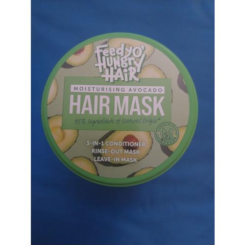 Action Feedyo' Hungry Hair, Moisturising Avocado Hair Mask (Maska do włosów z awokado) - opinie | zdjęcie do recenzji od Smerfeta83 - 1