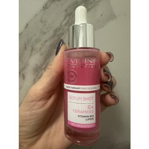 Eveline Cosmetics Face Therapy Professional, Serum Shot,  6x Ceramidy, Serum odżywcze - opinie | zdjęcie do recenzji od Meg_xxx