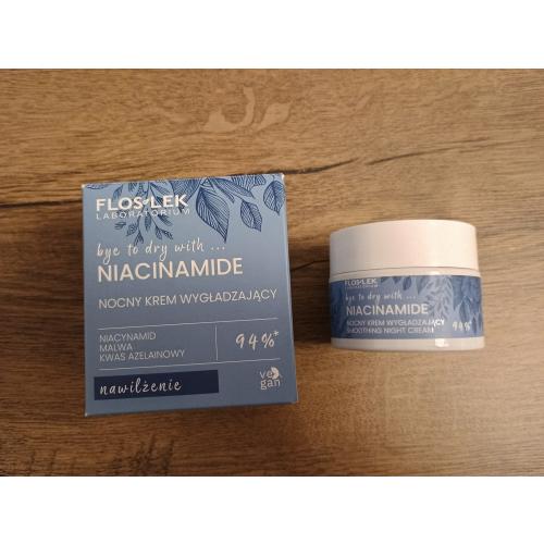 Floslek Bye To Dry With... Niacinamide, Nocny krem wygładzający - opinie | zdjęcie do recenzji od Martusia_B