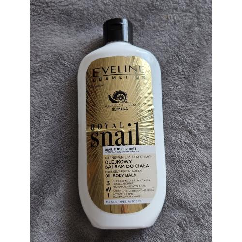 Eveline Cosmetics Royal Snail Terapia Śluzem Ślimaka, Intensywnie regenerujący olejkowy balsam do ciała - opinie | zdjęcie do recenzji od Ziomkowna19