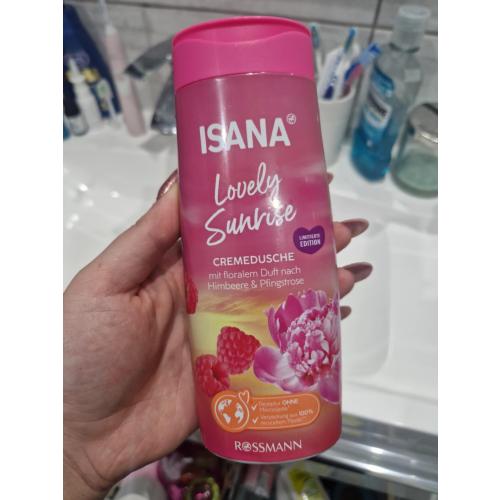 Isana Lovely Sunrise, Creamy Shower Gel (Malina i piwonia, Żel pod prysznic) - opinie | zdjęcie do recenzji od Gabsonik123