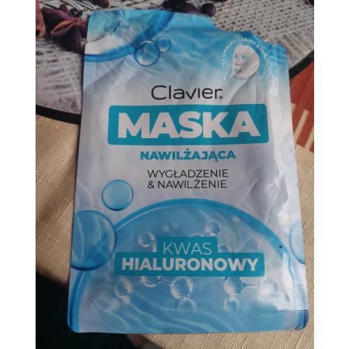 Clavier Kwas Hialuronowy, Wygładzenie & Nawilżenie, Maska nawilżająca w płachcie - opinie | zdjęcie do recenzji od Barbra61