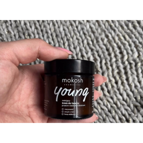Mokosh Cosmetics Young, Matujący krem do twarzy przeciw niedoskonałościom - opinie | zdjęcie do recenzji od Formulixir