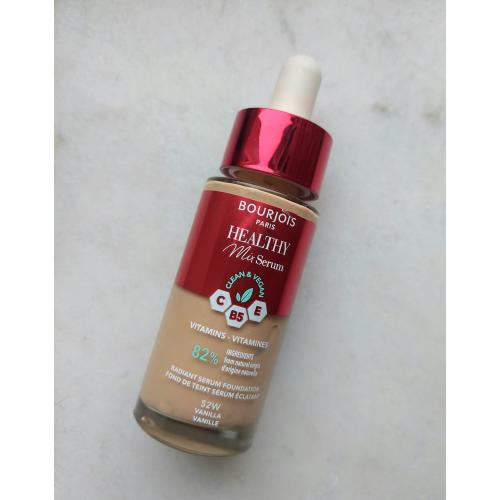 Bourjois Healthy Mix Serum, Radiant Serum Foundation (Podkład do twarzy z serum) - opinie | zdjęcie do recenzji od Sugary - 1
