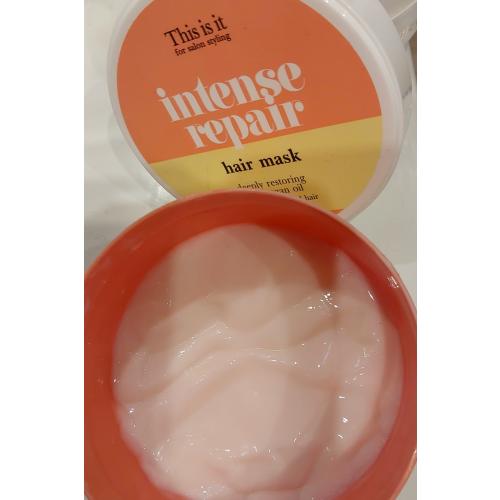 Action This is it, Intense Repair, Deeply Restoring Hair Mask with Argan Oil (Intensywnie regenerująca maska do włosów z olejkiem arganowym) - opinie | zdjęcie do recenzji od Elzunia682
