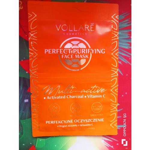 Vollare Cosmetics Perfect Purifying Face Mask (Perfekcyjne oczyszczanie, Maseczka do twarzy) - opinie | zdjęcie do recenzji od Dorota19860