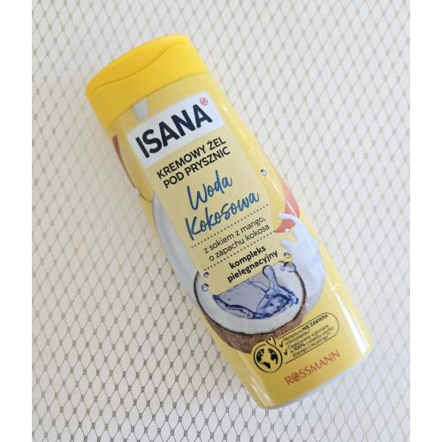 Isana Coconut Water mit Mangosaft und Kokos- Duft Cremedusche (Kremowy żel pod prysznic z wodą kokosową i sokiem z mango) - opinie | zdjęcie do recenzji od Iwona_C