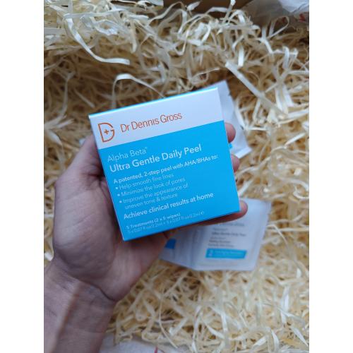 Dr Dennis Gross Alpha Beta, Ultra Gentle Daily Peel (Delikatny peeling do twarzy) - opinie | zdjęcie do recenzji od Kosmetycznemusthave - 2