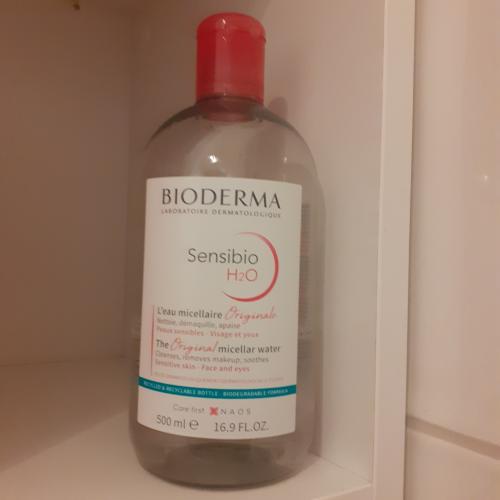 Bioderma Crealine H2O, Micellair Water (Płyn micelarny do skóry wrażliwej i nietolerancyjnej) - opinie | zdjęcie do recenzji od lucia2003