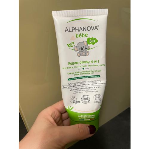 Alphanova Kids Balsam oliwny 4 w 1 - opinie | zdjęcie do recenzji od Kasiennka2501