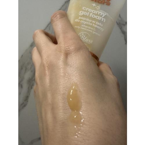 Stars from the stars Glow Stars Creamy Gel Foam, Pianka w żelu do mycia twarzy - opinie | zdjęcie do recenzji od Meg_xxx - 3