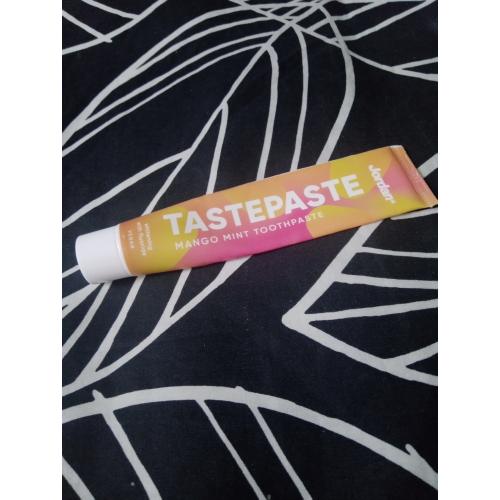 Jordan TastePaste, Toothpaste Mango & Mint (Pasta do zębów `Mango - mięta`) - opinie | zdjęcie do recenzji od Owocowysad - 1