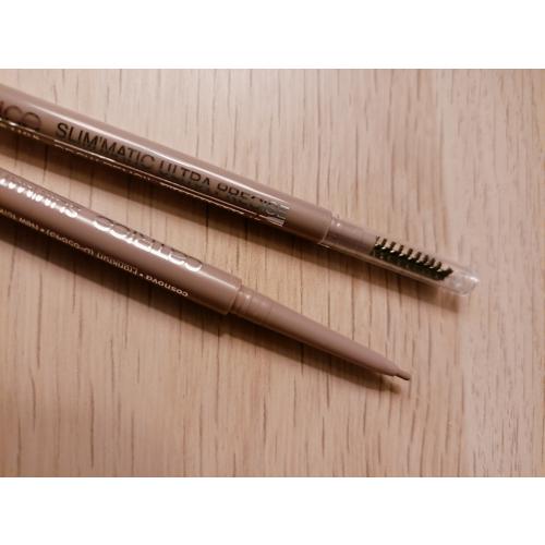 Catrice Slim'matic Ultra Precise, Waterproof Brow Pencil (Wodoodporna kredka do brwi) - opinie | zdjęcie do recenzji od zcosmetica_me