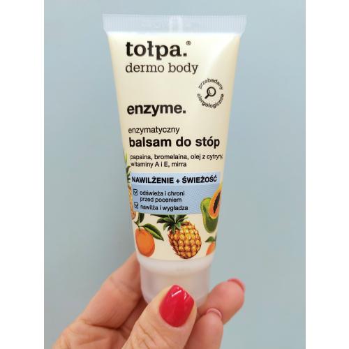 Tołpa Dermo Body, Enzyme, Enzymatyczny balsam do stóp - opinie | zdjęcie do recenzji od Sugary