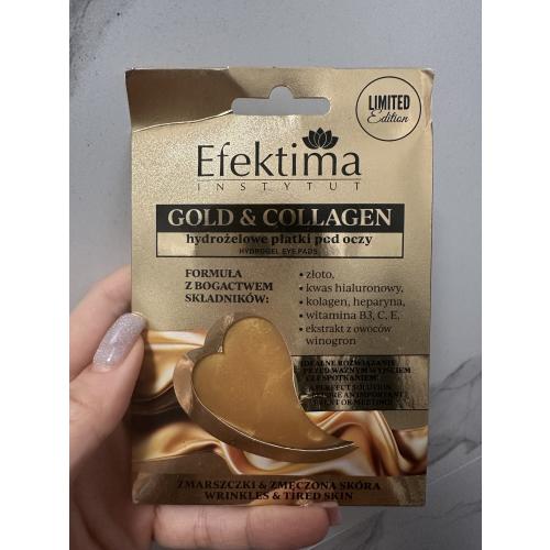 Efektima Efektima Gold & Collagen, Hydrożelowe płatki pod oczy - opinie | zdjęcie do recenzji od Meg_xxx