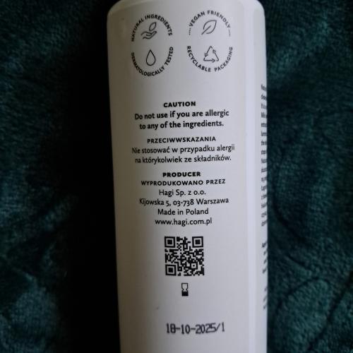 Hagi Natural Creamy Face Wash (Kremowa emulsja do mycia twarzy) - opinie | zdjęcie do recenzji od AnaSky - 2
