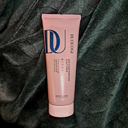 Oriflame Duologi, Anti-flake Purifying Scalp Scrub (Peeling oczyszczający skórę głowy) - opinie | zdjęcie do recenzji od AnaSky - 1
