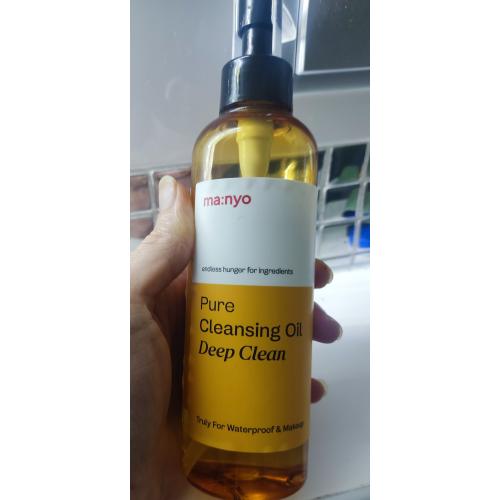 Ma:nyo Pure Cleansing Oil Deep Clean (Hydrofilowy olejek głęboko oczyszczający do twarzy) - opinie | zdjęcie do recenzji od Magdalena1385 - 1