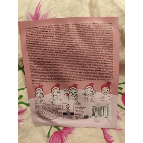 Action Wild Thing! With Wild Rose Extract Hydrating Sheet Mask (Maseczka w płachcie) - opinie | zdjęcie do recenzji od clareblondi - 2