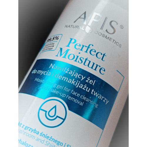 Apis Perfect Moisture, Nawilżający żel do mycia i demakijażu twarzy - opinie | zdjęcie do recenzji od Alezwieje - 4